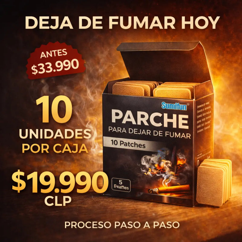 Parches Anti Tabaco (paquete 10 unidades)