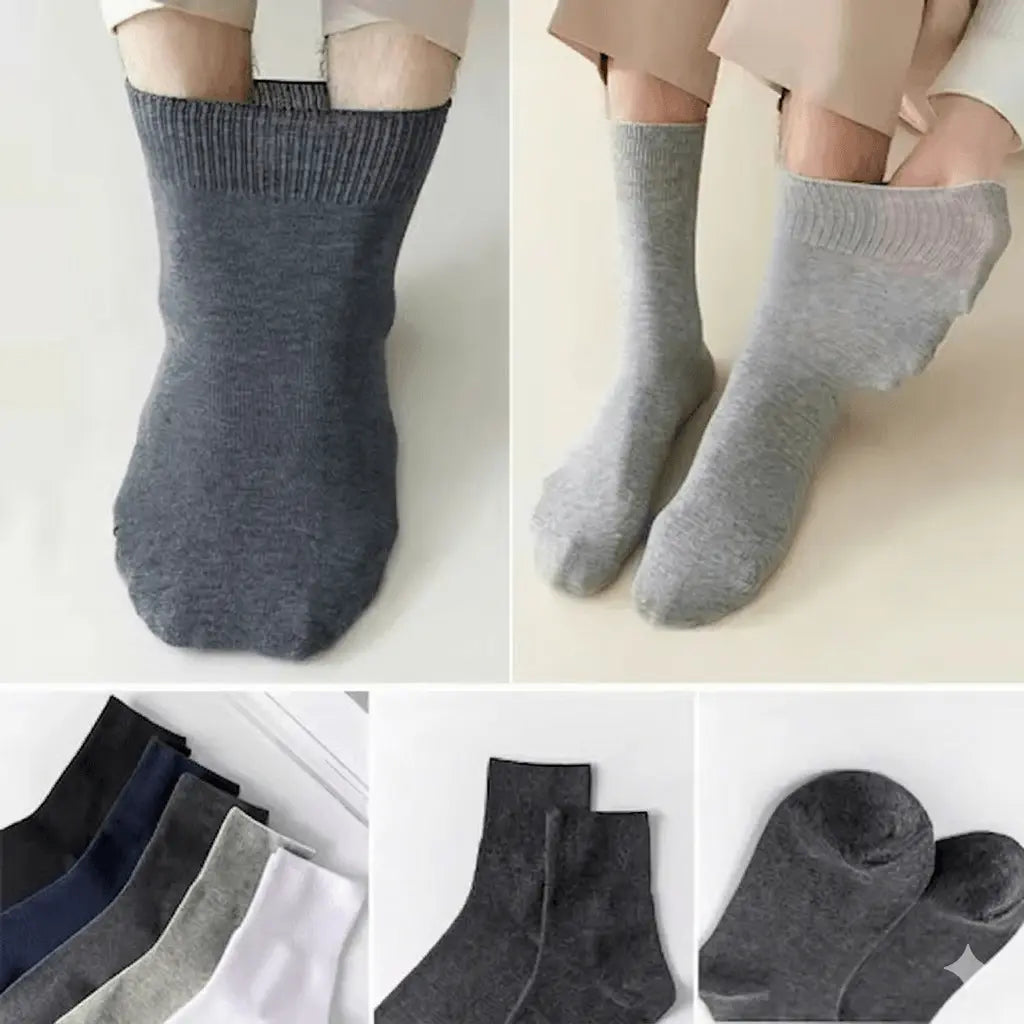 Calcetines para diabéticos sin Costura que No Aprietan – Pack 12 Pares de Comodidad Total